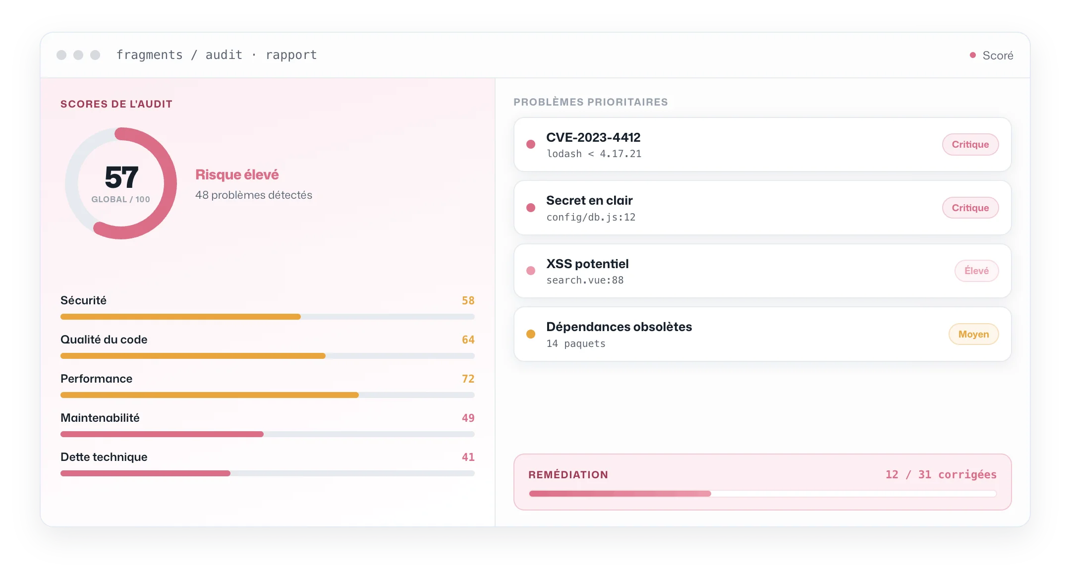 Illustration — Support & Accompagnement · Audit de code