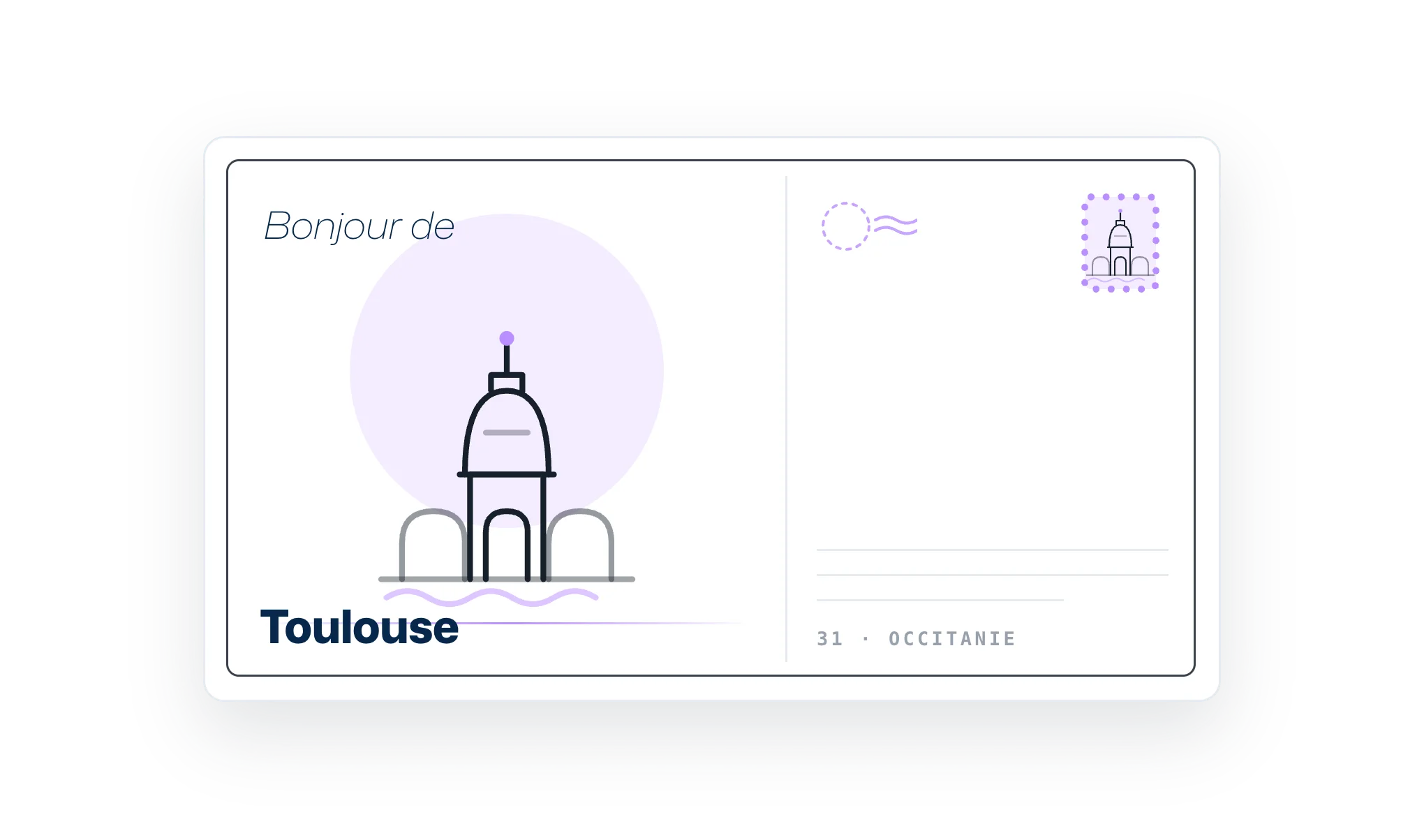 Bonjour de Toulouse